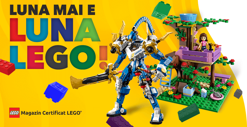 In luna mai AFI Ploiesti devine taramul LEGO®!